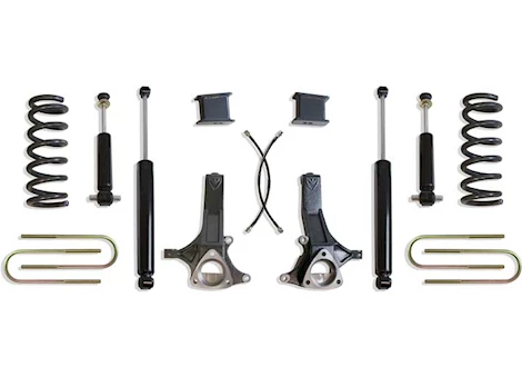 Maxtrac Suspension 02-08 RAM 1500(5.7L HEMI/V8)2WD 7IN LIFT KIT W/MAX TRAC SHOCKS