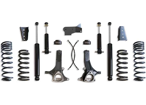 Maxtrac Suspension 09-18 RAM 1500(19-23 CLASSIC)(4.7L V8)2WD 7IN LIFT KIT W/MAX TRAC SHOCKS