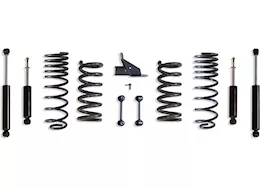 Maxtrac Suspension 09-18 ram 1500(19-23 classic)(4dr v8)2wd 2/4in lowering kit w/shocks