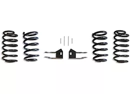 Maxtrac Suspension 15-20 escalade/sub/yukon xl/16-19 sub 3500 hd 2/4wd front/rear 2/3in lowering kit w/o shocks(coils)