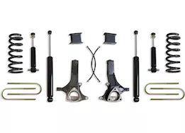 Maxtrac Suspension 02-08 ram 1500(4.7l/v8)2wd 7in lift kit w/max trac shocks