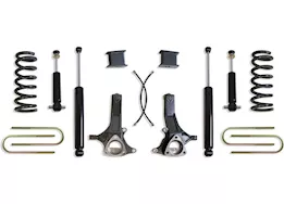 Maxtrac Suspension 02-08 ram 1500(5.7l hemi/v8)2wd 7in lift kit w/max trac shocks