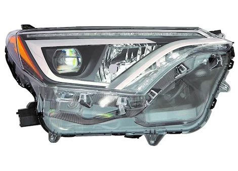 Maxzone Vehicle Lighting Corp TY R-AV4 HYBRID 16-18 HL ASY LED JPN BLT RH