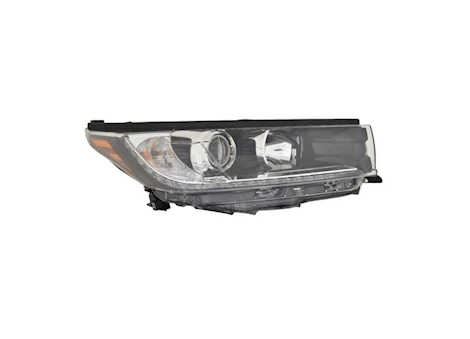 Maxzone Vehicle Lighting Corp TY HILANDR 17-18 HL ASY SE W/O SMOKED CHROME W/BLACK ACCENT W/LED DRL RH