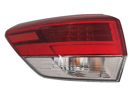Maxzone Vehicle Lighting Corp CAPA TY HLANDR/HBRD 18-19 CLEAR LENS TAILLAMP ASSY OTR LH