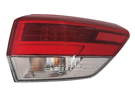 Maxzone Vehicle Lighting Corp CAPA TY HLANDR/HBRD 18-19 CLEAR LENS TAILLAMP ASSY OTR RH