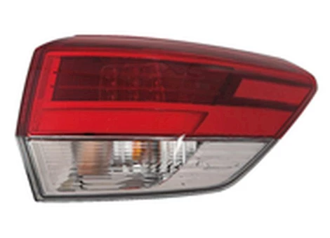 Maxzone Vehicle Lighting Corp TY HLANDR/HBRD 18-19 RL ASY OUTER CLEAR LENS RH -