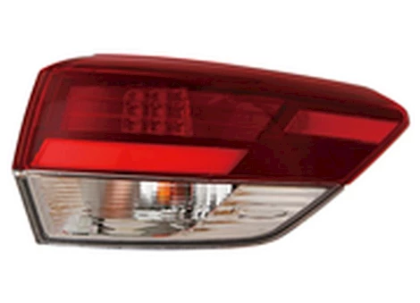 Maxzone Vehicle Lighting Corp TY HILANDR 19 RL ASY OUTER TINTED LENS RH -
