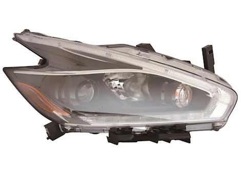 Maxzone Vehicle Lighting Corp NS MURNO 18 HL ASY HALOGEN BLK BEZEL RH