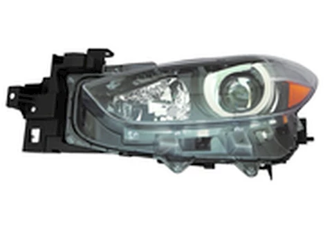 Maxzone Vehicle Lighting Corp Capa mz 3 sdn/hb 17-18 headlight assy halogen jpn blt lh Main Image