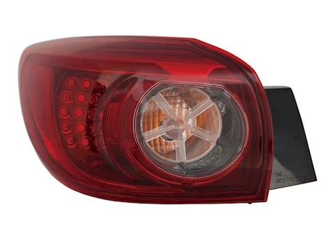 Maxzone Vehicle Lighting Corp CAPA MZ 3 HB 14-18 TAILLAMP ASSY OTR LED TYPE SMOKE LH