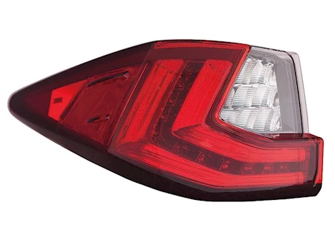 Maxzone Vehicle Lighting Corp CAPA LX R-X350/450H 16-19/R-X350L 18-19 TAILLAMP ASSY OTR PREMIUM CAN BLT LH