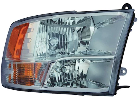 Maxzone Vehicle Lighting Corp CAPA RM R-AM 1500 P/UP/CLASIC 13-22/R-2500/3500 13-18 HEADLIGHT ASSY HALOGEN STD CHROME RH CA