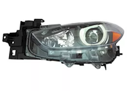 Maxzone Vehicle Lighting Corp Capa mz 3 sdn/hb 17-18 headlight assy halogen jpn blt lh