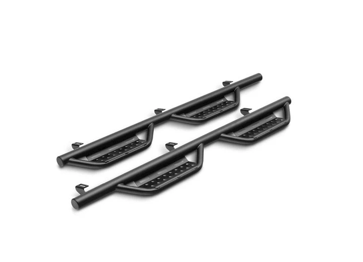 N-Fab Inc 14-18 SILVERADO/SIERRA 1500 CREW CAB CAB LENGTH NERF STEP RS BLACK