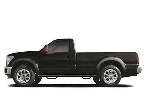 N-Fab Inc 17-C F250/F350 SUPER DUTY REGULAR CAB 8FT BED GAS/DIESEL SRW/DRW NERF STEP BED ACCESS TEXT BLK