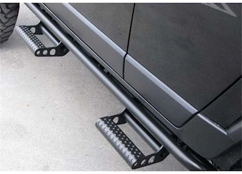 N-Fab Inc 17-c f250/f350 crew cab all beds rkr step system textured black Main Image