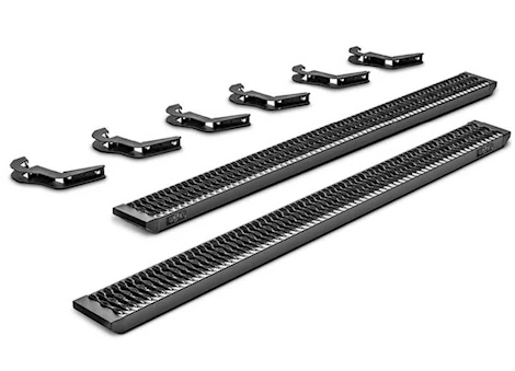 N-Fab Inc 19-c silverado/sierra 1500/20-c silverado/sierra 2500/3500 reg cab growler running boards, black Main Image