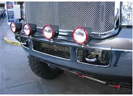 N-Fab Inc 99-07 f250/f350/excursion light bar-textured black