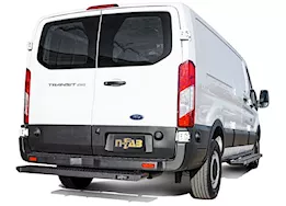 N-Fab Inc 19-c transit van blk rear door step growler fleet