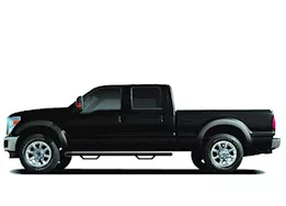 N-Fab Inc 19-c silv/sierra  crew cab all beds txt blk cab length nerf step