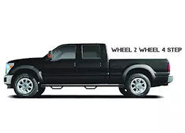 N-Fab Wheel to Wheel Nerf Bars - 5.5ft Bed