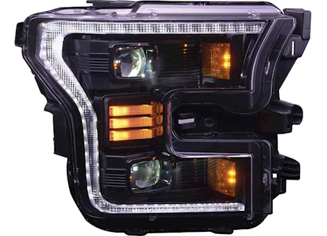 OLM 15-17 F150 ESSENTIAL SERIES HEADLIGHT AND DRL GRILLE 2PC BUNDLE OUTSIDE LINE MOT