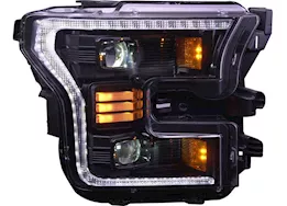 OLM 15-17 f150 essential series headlight and drl grille 2pc bundle outside line mot