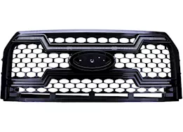 OLM 15-17 f150 essential series headlight and drl grille 2pc bundle outside line mot