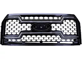 OLM 15-17 f150 grille lights black w/white drl infinite series