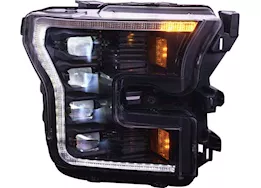 OLM 15-17 f150 headlights white drl gen 2 infinite series sold as set