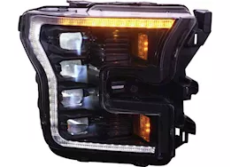 OLM 15-17 f150 headlights white drl gen 2 infinite series sold as set