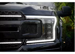 OLM 18-20 f150 headlights white drl gen 2 infinite series sold as set