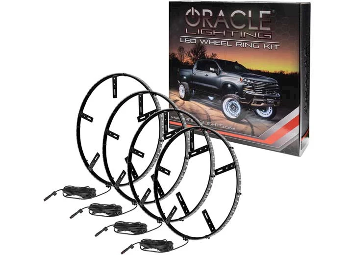 Oracle Lighting ORACLE LED ILLUMINATED WHEEL RINGS-COLORSHIFT NO REMOTE INCL(1720-504)-COLORSHIFT