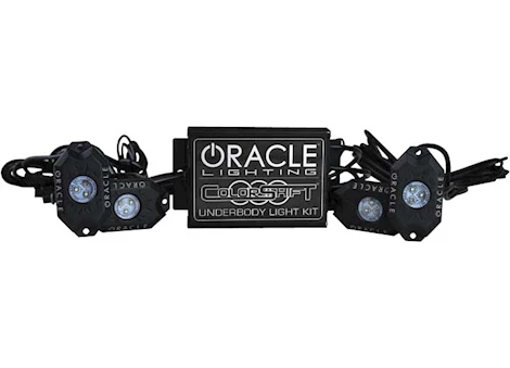 Oracle Lighting Oracle bluetooth + rf colorshift underbody rock light kit-8 pcs Main Image