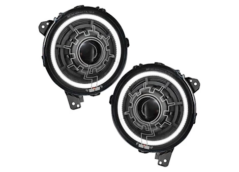 Oracle Lighting 18-C WRANGLER/20-C GLADIATOR OCULUS BI-LED PROJECTOR HEADLIGHTS HEATED LENS