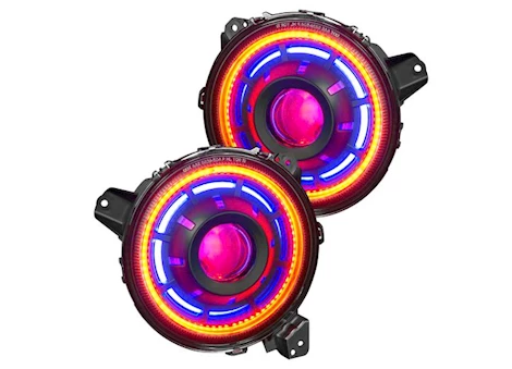 Oracle Lighting 18-C WRANGLER/20-C GLADIATOR OCULUS COLORSHIFT-NO CONTROLLER HEADLIGHT ASSEMBLY
