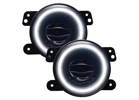 Oracle Lighting 07-C WRANGLER/GLADIATOR HIGH PERFORMANCE 20W LED FOG LIGHTS WHITE