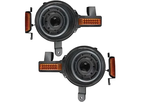 Oracle Lighting 21-c bronco oculus bi led projector headlights amber Main Image