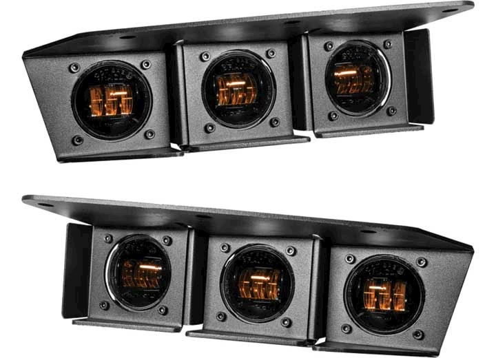 Oracle Lighting 21-c bronco triple led fog light kit for steel bumper Main Image