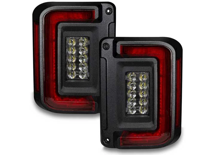 Oracle Lighting 07-18 wrangler jk flush mount led tail lights Main Image