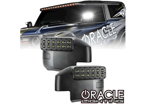 Oracle Lighting 21-C BRONCO LED OFF ROAD SIDE MIRROR DITCH LIGHTS