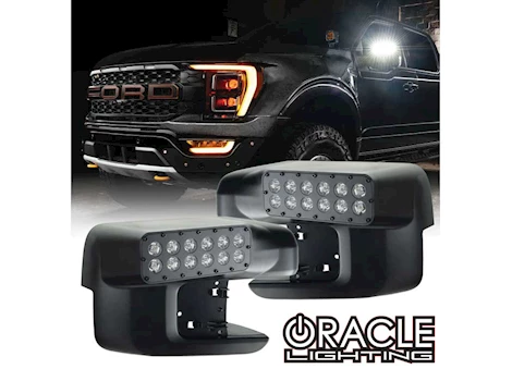 Oracle Lighting 21-C F150 LED OFF-ROAD SIDE MIRROR DITCH LIGHTS WHITE EMITTERS