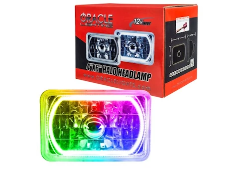 Oracle Lighting UNIVERSAL ORACLE PRE-INSTALLED 4X6IN SEALED BEAM-COLORSHIFT DRIVER OR PASSENGER