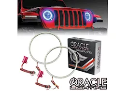 Oracle Lighting 18-c wrangler jl/gladiator jt led surface mount headlight halo kit blue