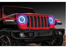 Oracle Lighting 18-c wrangler jl/gladiator jt led surface mount headlight halo kit blue