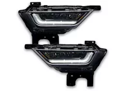 Oracle Lighting 21-23 f150 rgb+w fog light drl upgrade kit