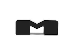 Oracle Lighting Universal illuminated led letter badges-matte black surface finish-m