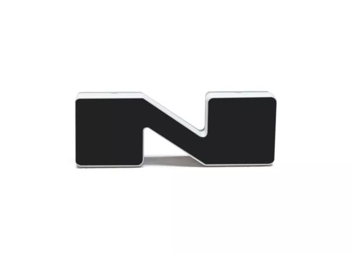 Oracle Lighting Universal illuminated led letter badges-matte black surface finish-n