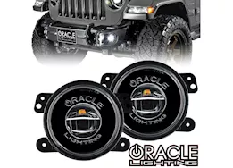 Oracle Lighting 07-c wrangler/gladiator high performance 20w led fog lights blue